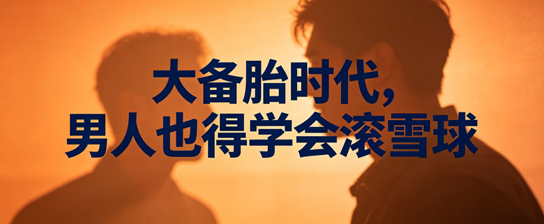 大备胎时代，男人也得学会滚雪球