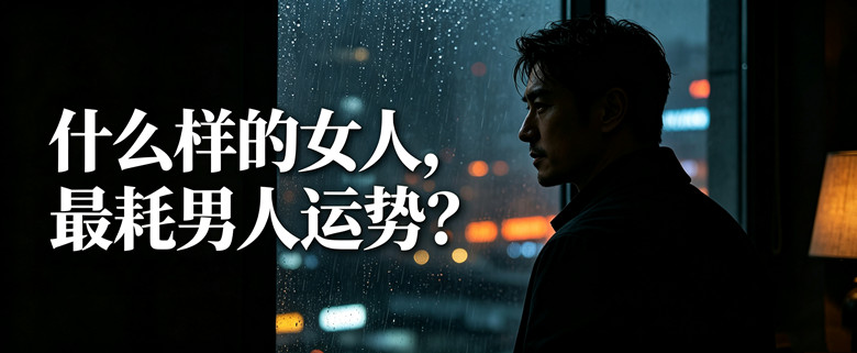 什么样的女人，最耗男人运势？